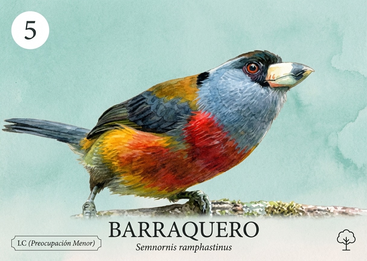 Barranquero — Semnornis ramphastinus