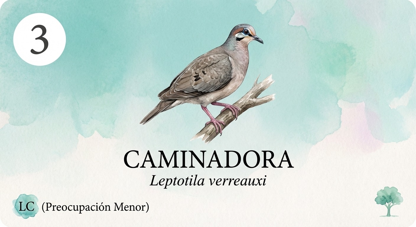 Caminadora — Leptotila verreauxi