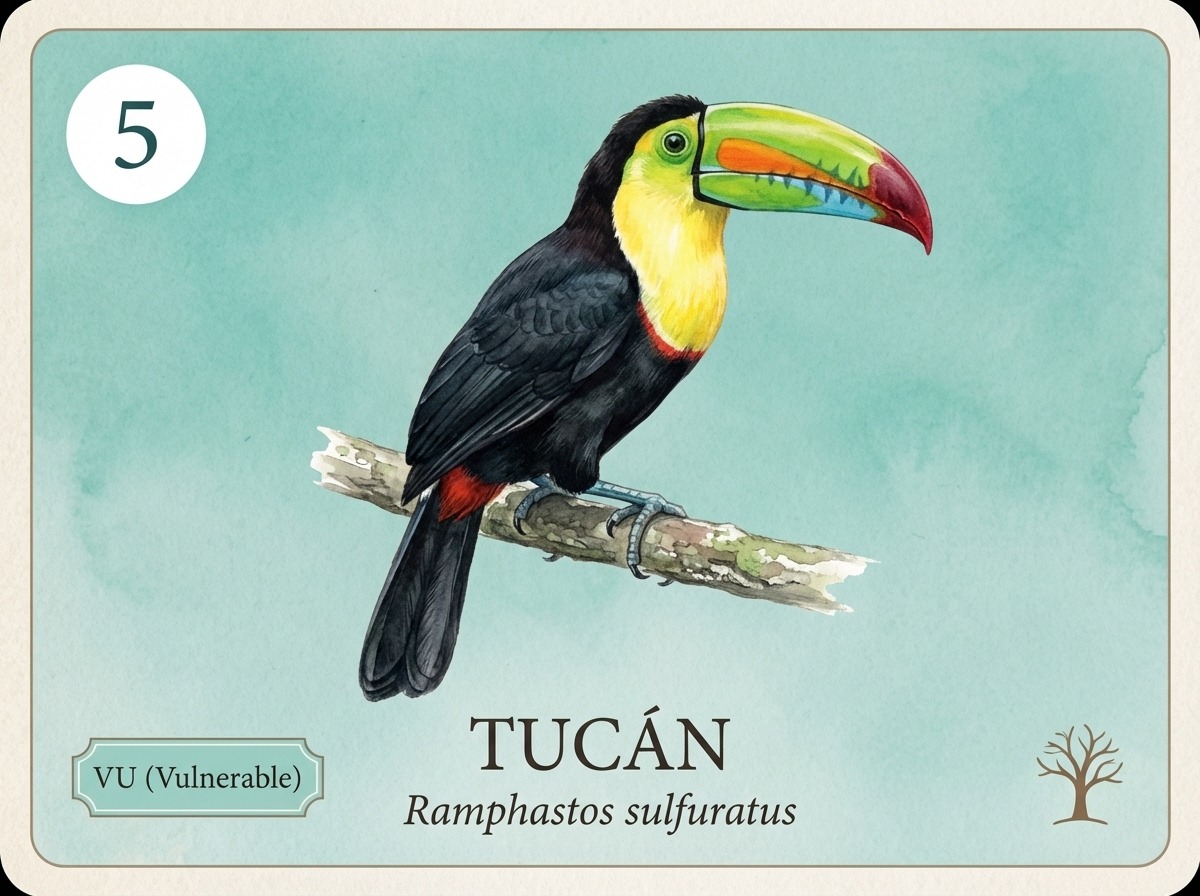 Tucán — Ramphastos sulfuratus
