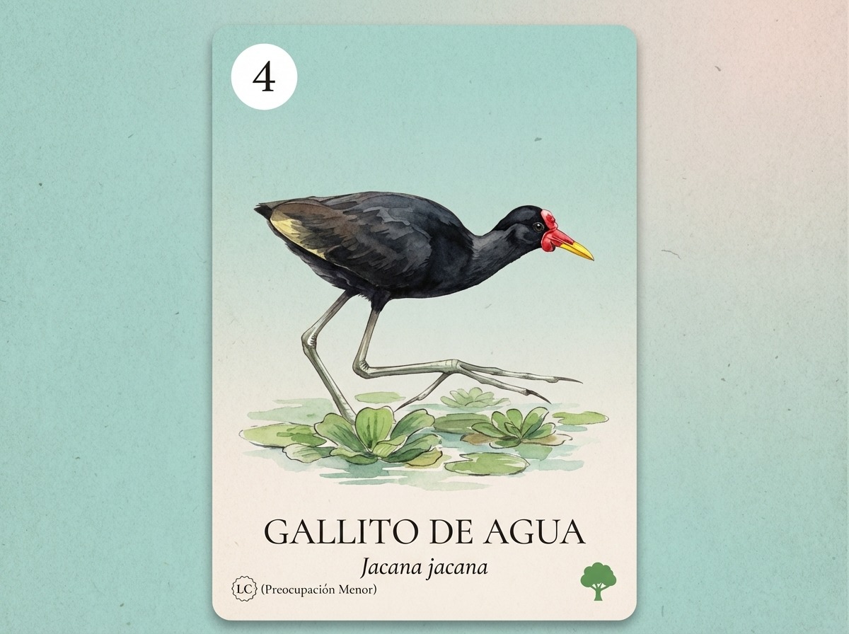 Gallito de Agua — Jacana jacana