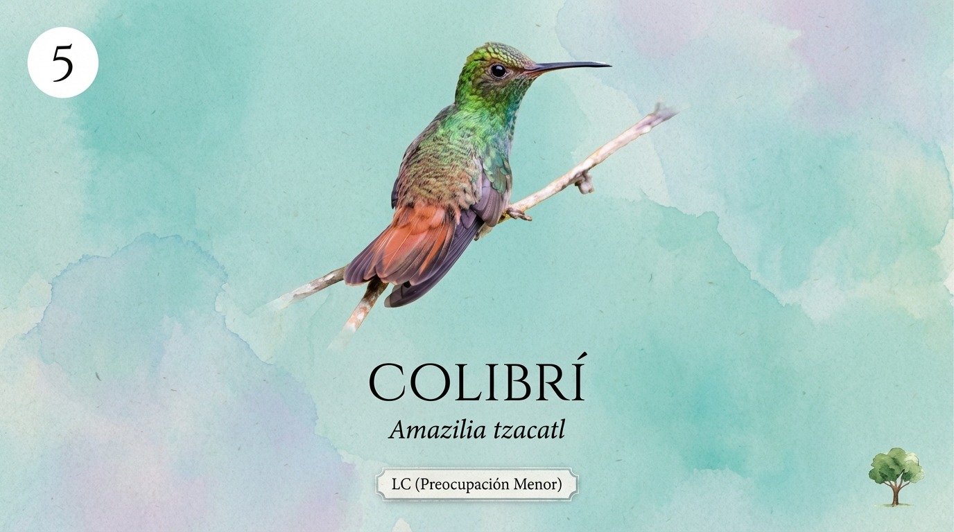 Colibrí — Amazilia tzacatl