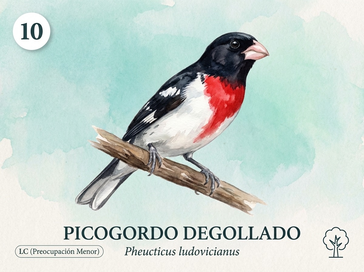 Picogordo Degollado — Pheucticus ludovicianus