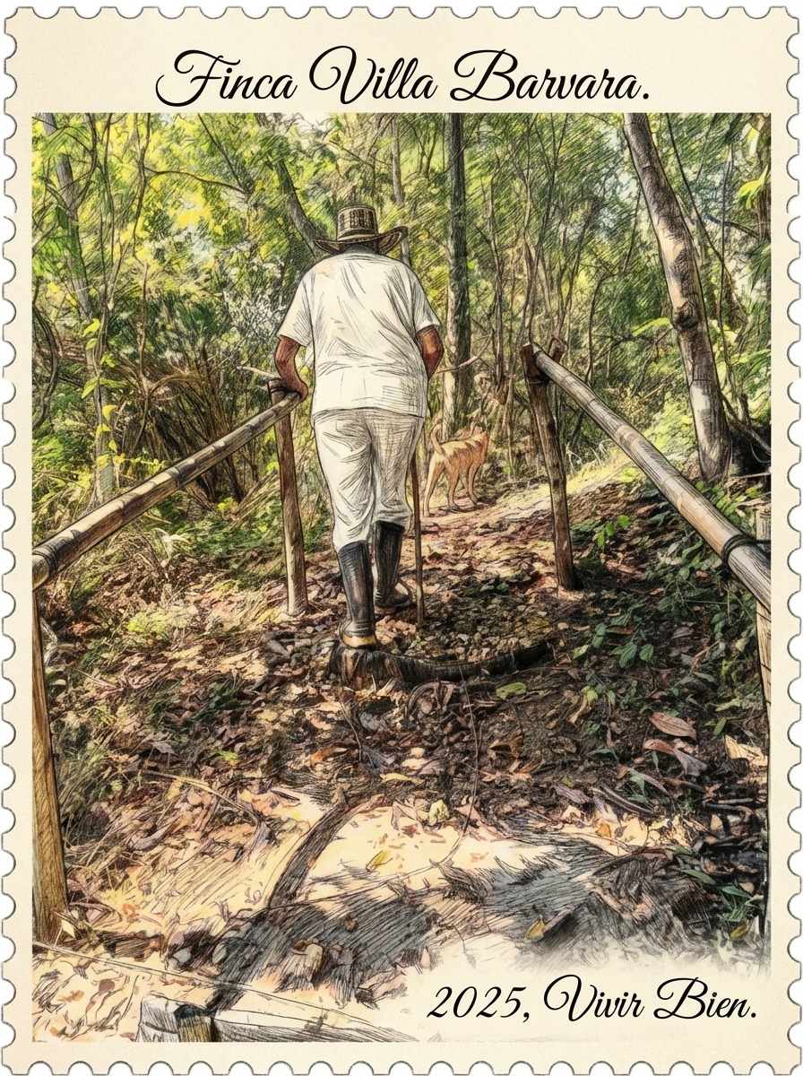 Finca Villa Bárbara — El camino
