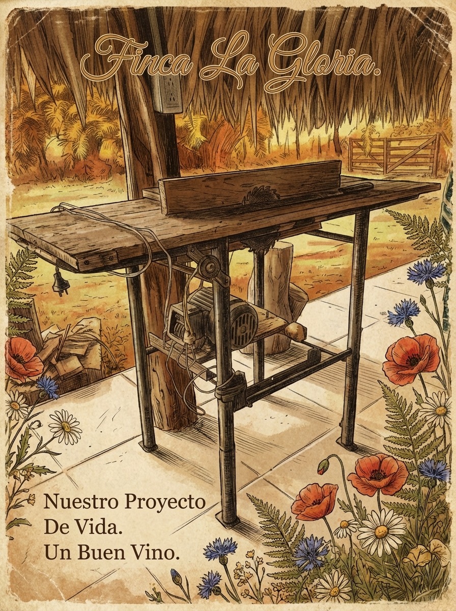 Finca La Gloria — El taller