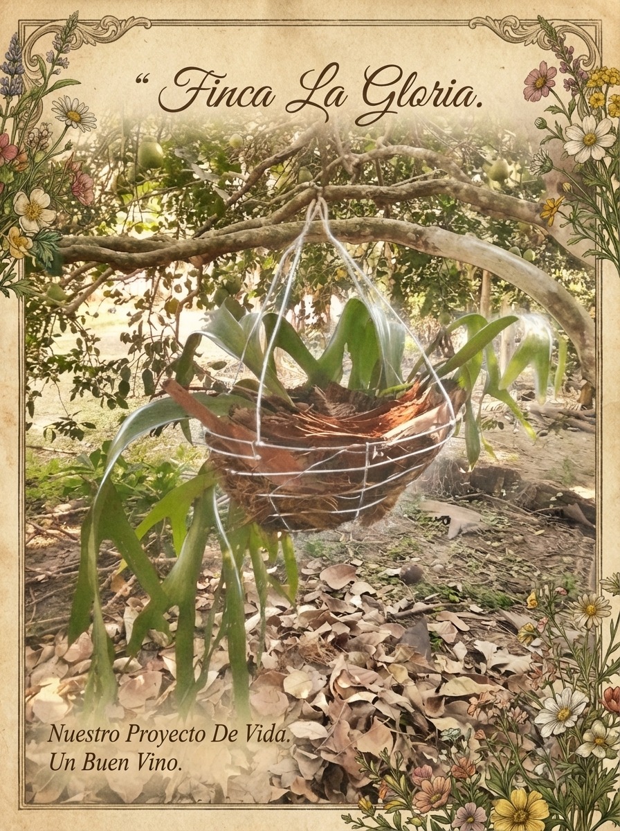 Finca La Gloria — Canasta colgante