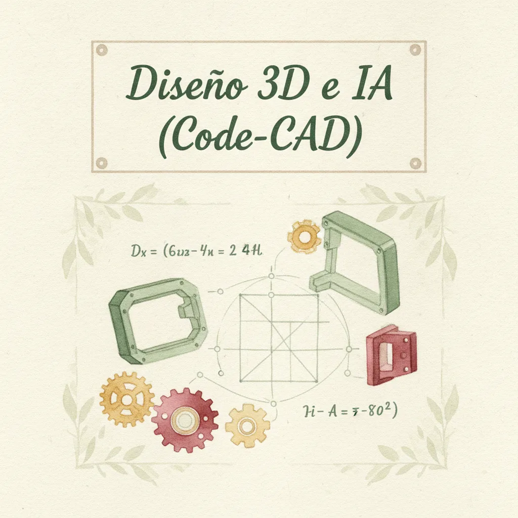 Diseño 3D e IA (Code-CAD)