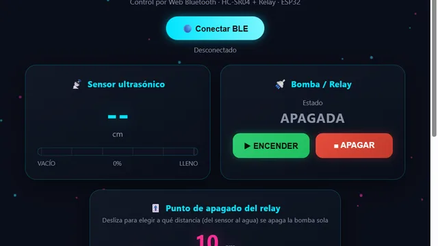 Riego Ultrasónico BLE